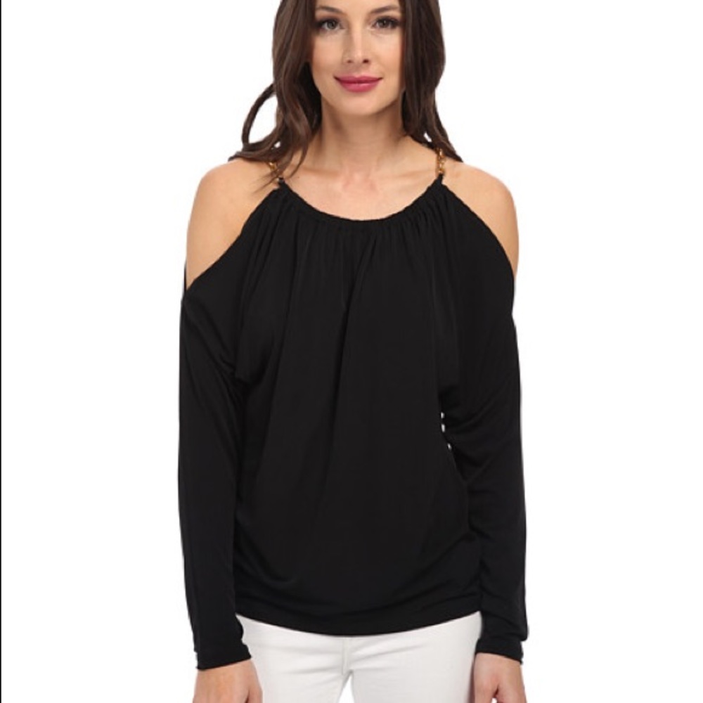 NWT Michael Kors Cold Shoulder Top